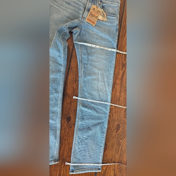NWT Faherty Sky Blue Straight Jeans Men's 30×32 - UNISEX - Picture 6 of 6